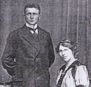 Heinrich Ludwig Qu mit Frau